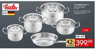 Zurbrüggen Fissler topfset original-profi 2.0 Angebot