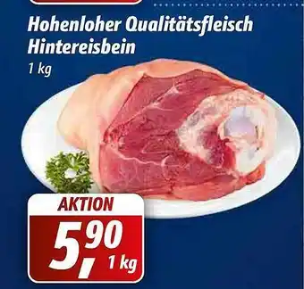 Simmel Hohenloher qualitätsfleisch hintereisbein Angebot
