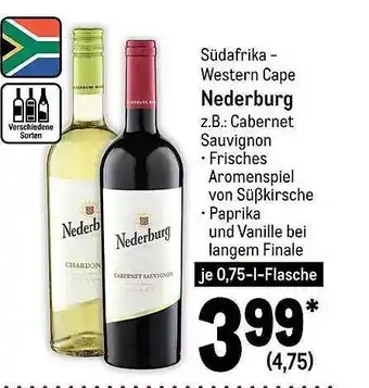 METRO Western cape naderburg Angebot