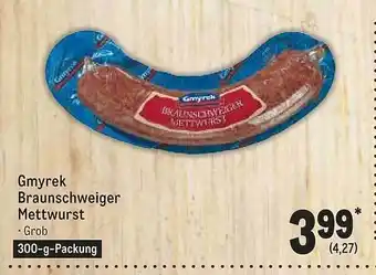 METRO Gmyrek braunschweiger mettwurst Angebot