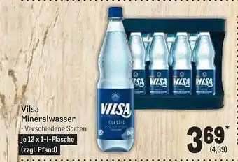 METRO Vilsa mineralwasser Angebot