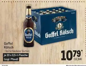 METRO Gaffel kölsch Angebot