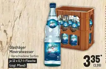 METRO Glashäger mineralwasser Angebot