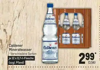 METRO Caldener mineralwasser Angebot