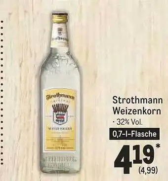 METRO Strothmann weizenkorn Angebot