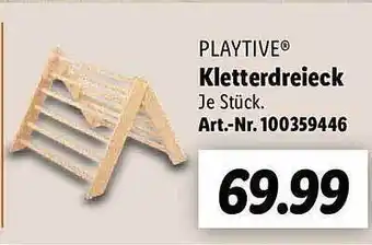 Lidl Playtive kletterdreieck Angebot