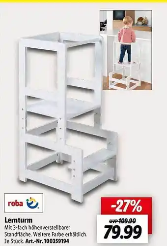 Lidl Roba lernturm Angebot