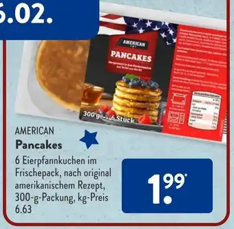 Aldi Süd American Pancakes 300 g Packung Angebot