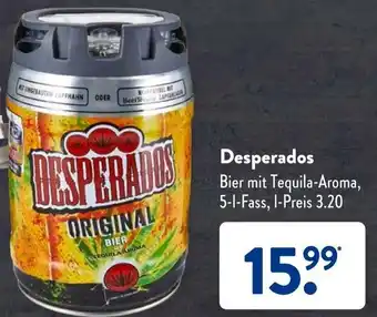 Aldi Süd Desperados 5 L Fass Angebot