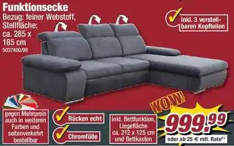 Poco Funktionsecke ca. 285 x 185 cm Angebot