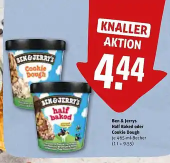 REWE Ben & jerrys half baked oder cookie dough Angebot