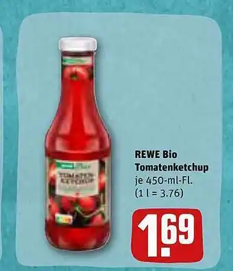REWE Rewe bio tomatenketchup Angebot
