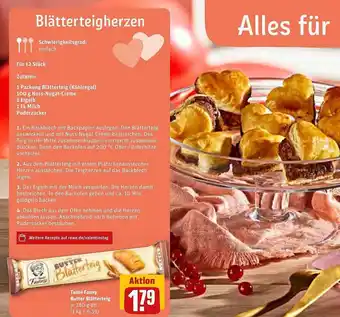 REWE Kaufpark Tante fanny butter blätterteig Angebot