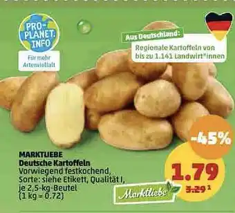 PENNY Marktliebe deutsche kartoffeln Angebot