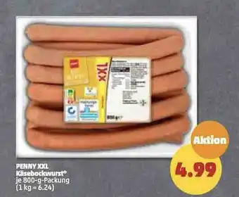 PENNY Penny xxl käsebockwurst Angebot