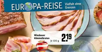 REWE Wiesbauer kümmelbraten Angebot