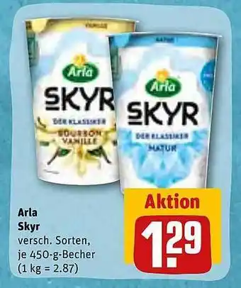 REWE Kaufpark Arla skyr Angebot