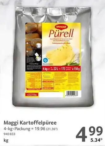 Selgros Maggi kartoffelpüree Angebot