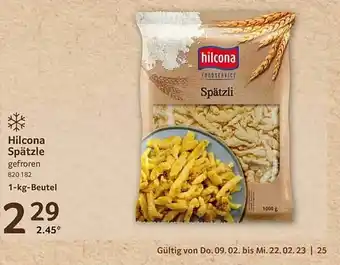 Selgros Hilcona spätzle Angebot