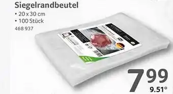 Selgros Siegelrandbeutel Angebot