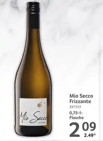 Selgros Mio secco frizzante Angebot