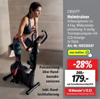 Lidl Crivit Heimtrainer Angebot