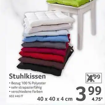 Selgros Stuhlkissen Angebot