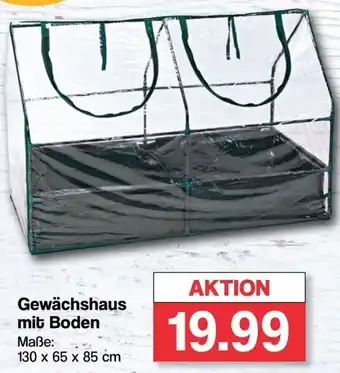 Famila Nord West Gewächshaus mit Boden 130 x 65 x 85 cm Angebot