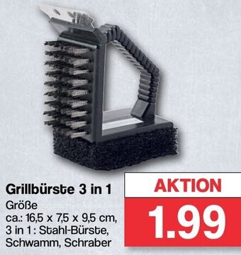 Famila Nord West Grillbürste 3 in 1 Angebot