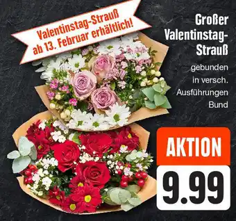 Edeka Großer Valentinstag Strauß Angebot