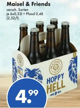 Trink und Spare Maisel & Friends Hoppy Hell 6*330ml Angebot