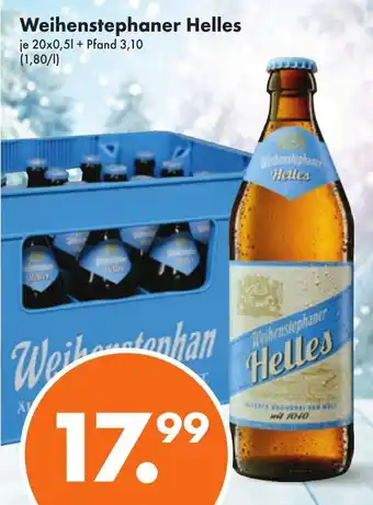 Trink und Spare Weihenstephaner Helles 20*500ml Angebot