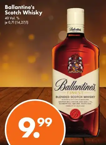 Trink und Spare Ballantines Finest Blended Scotch Whisky 700ml Angebot