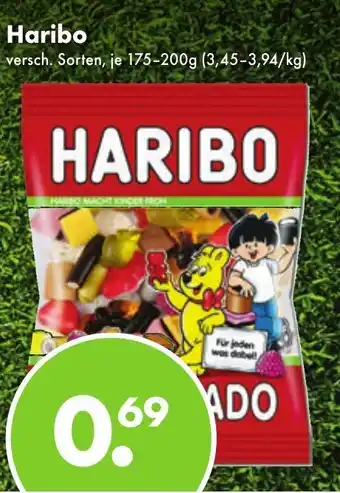 Trink und Spare Haribo Fruchtgummi 175-200g Angebot