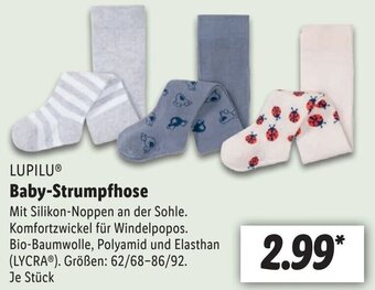 Lidl Lupilu Baby Strumpfhose Angebot