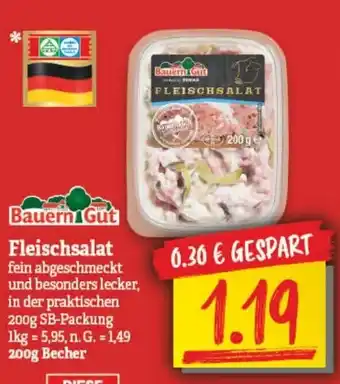 NP Discount Bauern Gut Fleischsalat 200g Angebot