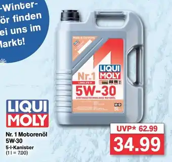 Famila Nord West LIQUI MOLY Nr. 1 Motorenol 5W-30  5L Angebot