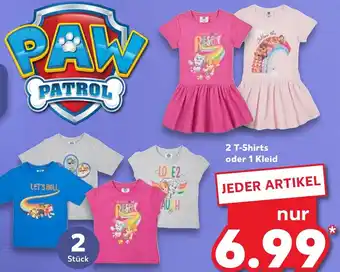 Kaufland 2 T-Shirts oder 1 Kleid Angebot