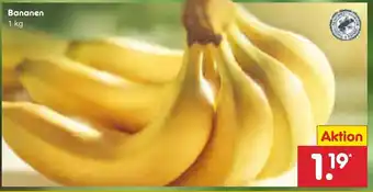 Netto Marken-Discount Bananen 1 kg Angebot