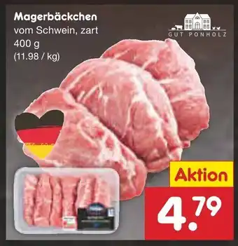 Netto Marken-Discount Gut Ponholz Magerbackchen 400g Angebot