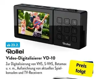 Aldi Süd Rollei Video Digitalisierer VD-10 Angebot