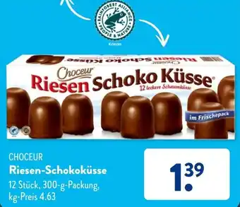 Aldi Süd Choceur Riesen Schokoküsse 300 g Packung Angebot