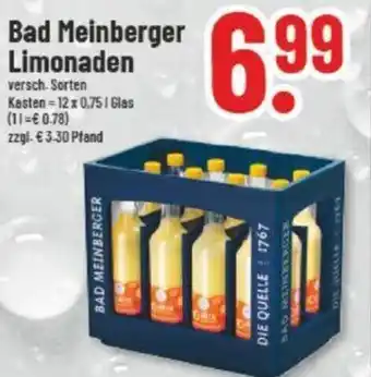 trinkgut Bad Meinberger Limonaden 12x0,75 L Angebot