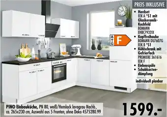 Möbel Boss Pino Einbauküche Angebot