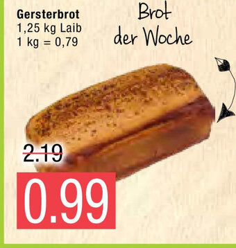 Marktkauf Gersterbrot 1,25kg Angebot