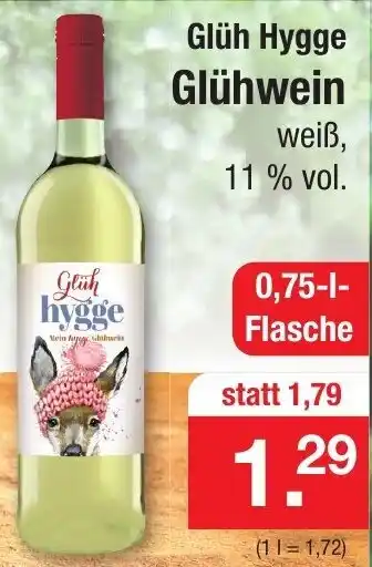 Zimmermann Glüh Hygge Glühwein 0,75 L Flasche Angebot