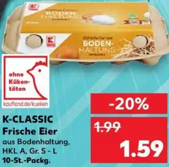 Kaufland K-Classic Frische Eier 10 St. Packg. Angebot