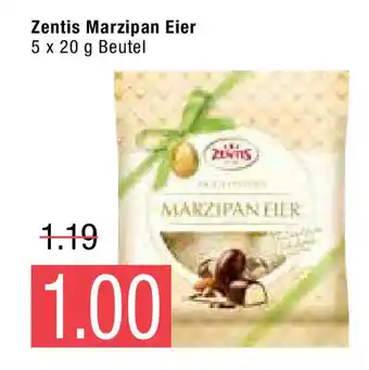 Marktkauf Zentis Marzipan Eier 5x20g Angebot