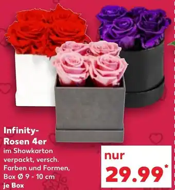 Kaufland Infinity Rosen 4er Angebot