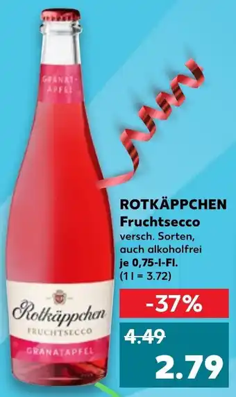 Kaufland Rotkäppchen Fruchtsecco 0,75 L-Fl. Angebot